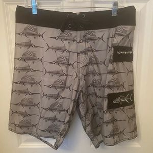 NWT board shorts size 32